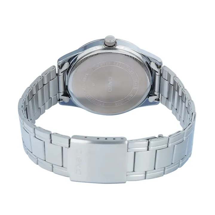 Casio Enticer Black Dial Triple-fold Men's Watch- MTP-V005D-1B5